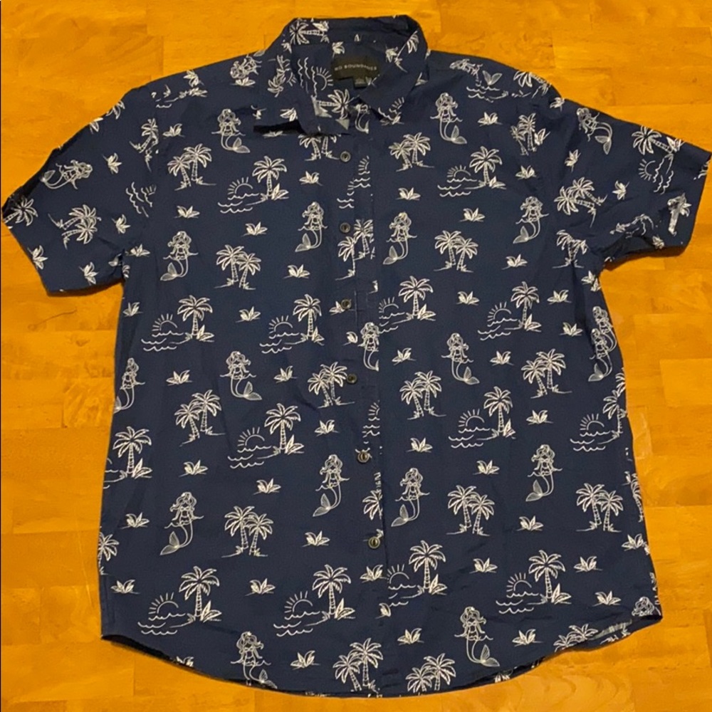 Men’s Navy Hawaiian t-shirt